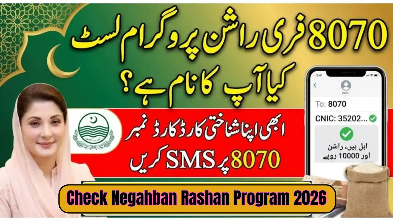 Check Negahban Rashan Program 2026 ATM Card (Rs. 10,000 Assistance)