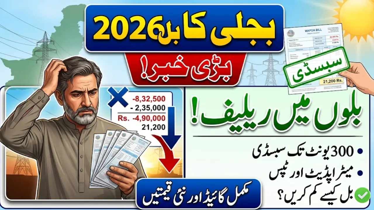 Electricity Bill Relief 2026 Check New Latest Situation