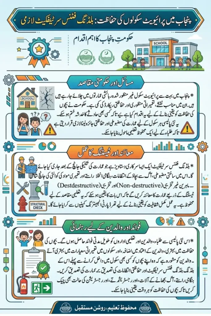 Punjab Government Issues New Plan to Protect Children in New Private Schools