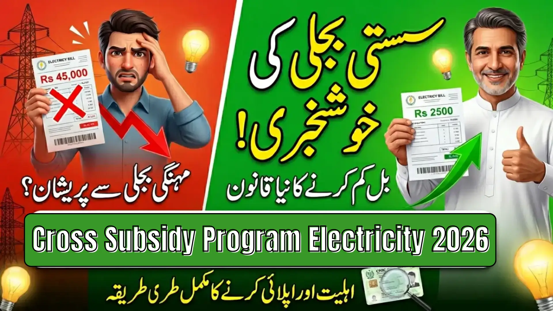 Cross Subsidy Program Electricity 2026 Check Complete Online Apply Process