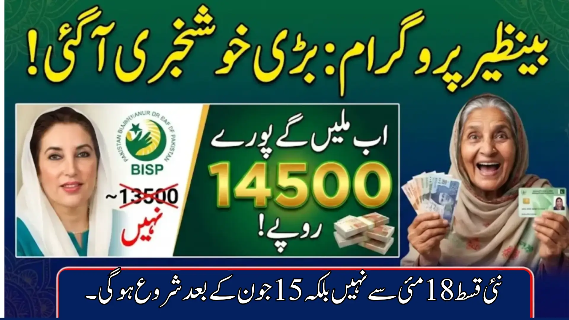 Breaking News: According to Sources, BISP 2026 Installment 14500 Check Complete Details