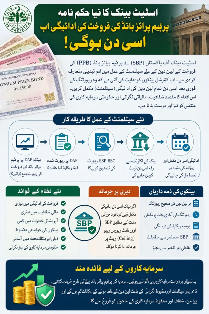 Banks Directed to Complete Daily Settlement of Prize Bond Transactions